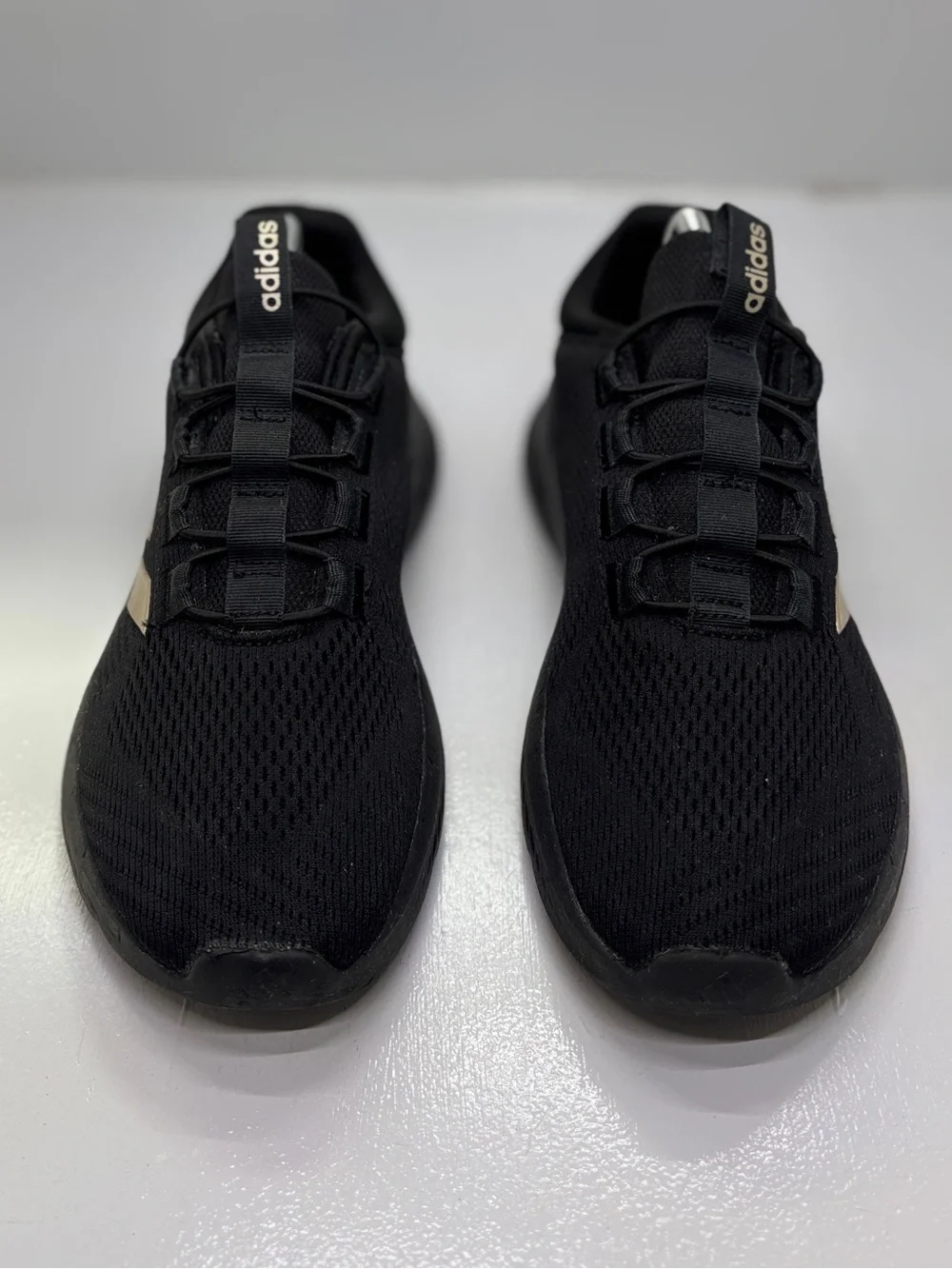 Adidas Runfalcon 5 Running Shoes Black White Men’s Size 9 Athletic Sneakers EUC